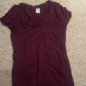 Victoria secret pink t-shirt - with speckled detail